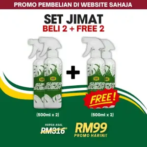 PAKEJ JIMAT (2 Botol FREE 2 Botol)